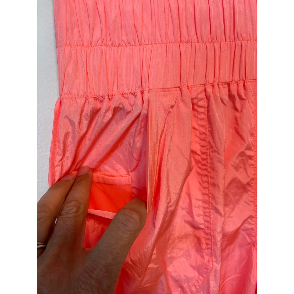 NWT FP Movement Way Home Joggers Neon Papyana Punch Pink High Rise Pants Small - Picture 7 of 7